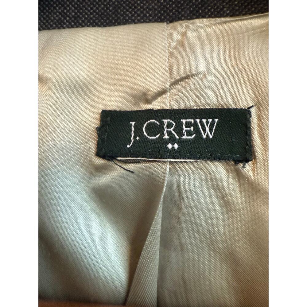 J.Crew Wool Blazer Charcoal Gray Gold Buttons excellent condition Size S - Picture 5 of 11